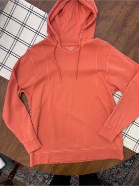 Athleta Sundown Hoodie Sweatshirt Women’s Extra Small XS Organic Cotton